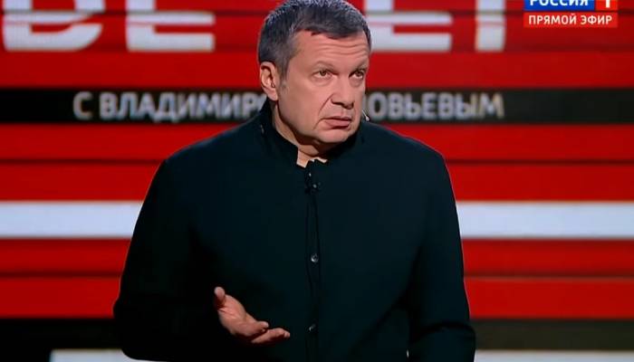 Вечер с Владимиром Соловьевым сегодняшний выпуск 2.04.2022